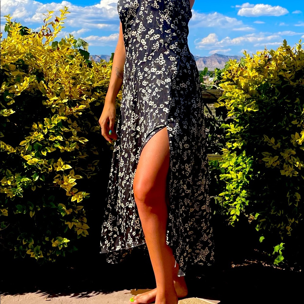 Free people satin dress